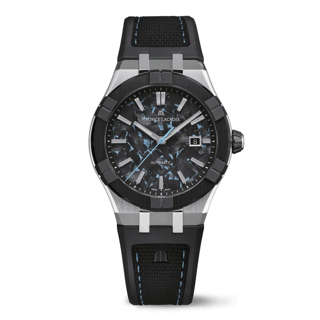 Maurice Lacroix AIKON-IC Frozen Carbon turquesa