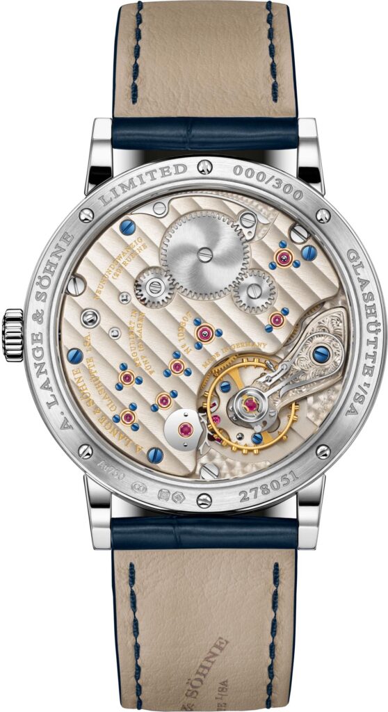A. Lange & Söhne 1815 UP/DOWN white gold rear view