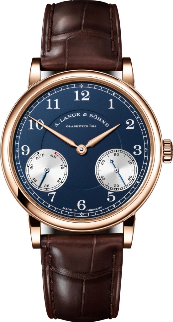 A. Lange & Söhne 1815 UP/DOWN pink gold front view