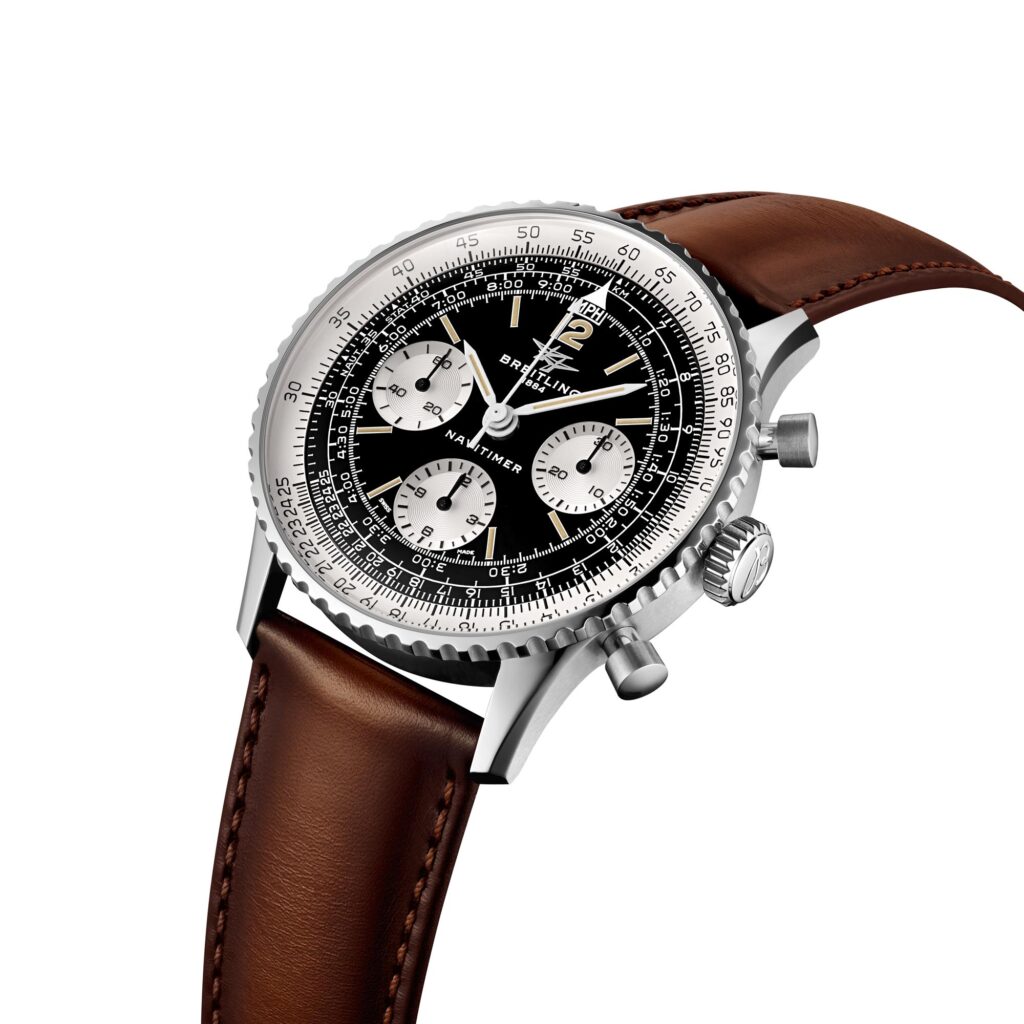 Breitling Navitimer B09 Tribute to Miles Davis con correa de piel de becerro degradada