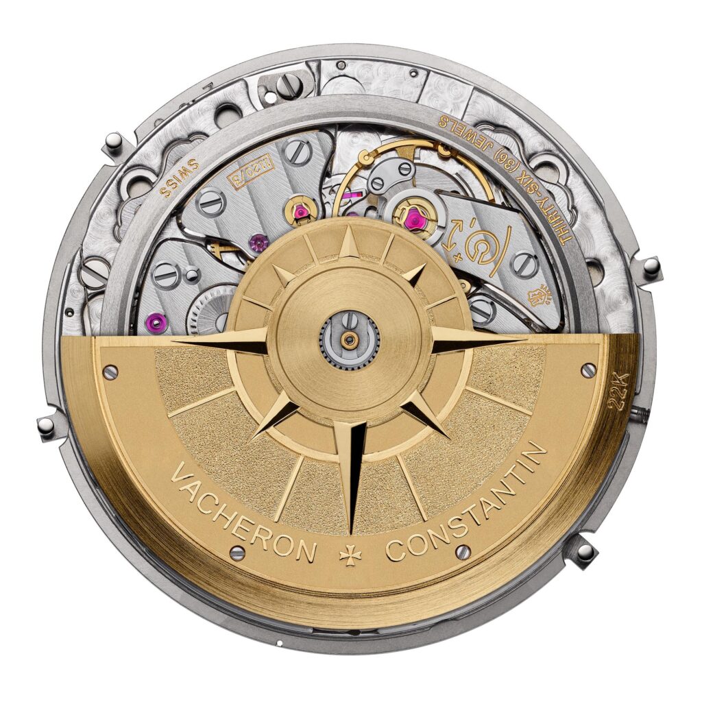calibre 1120 QP/1 con masa oscilante en oro de 22 quilates.