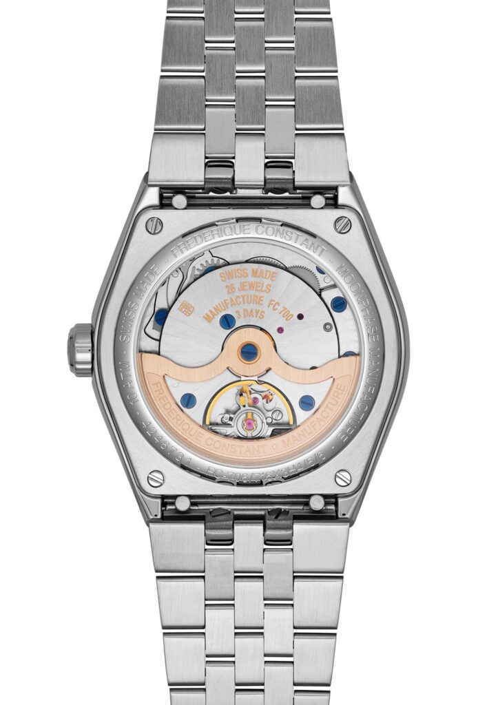 Frederique Constant Highlife Moonphase Date Manufacture trasera