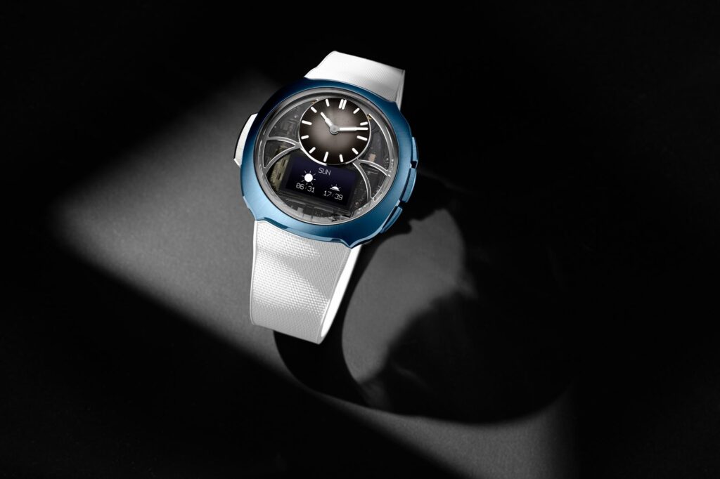H. Moser & Cie. Off-Grid azul