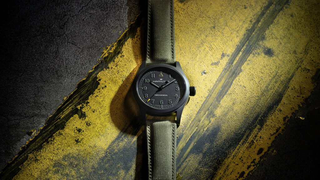 Hamilton Khaki Field Mechanical Call of Duty general artistic