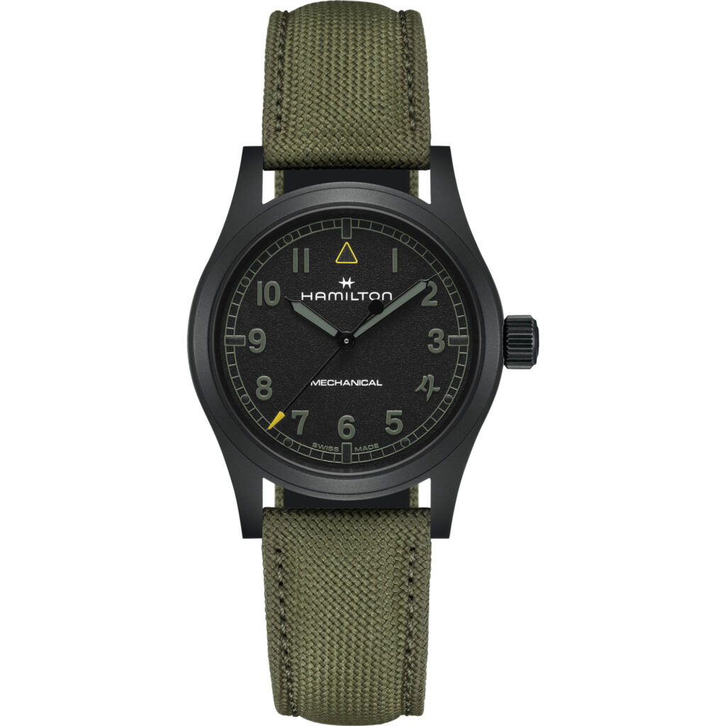 Hamilton Khaki Field Mechanical Call of Duty frontal