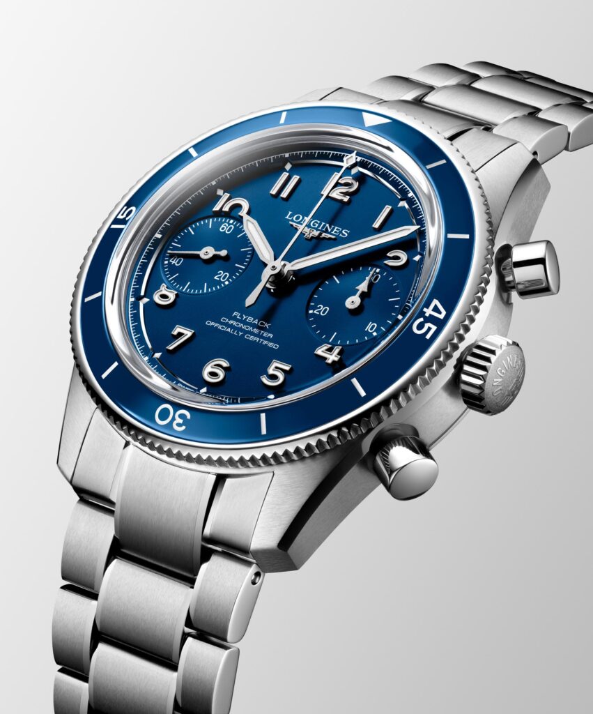 Longines Spirit Pilot Flyback 39,5 mm con brazalete