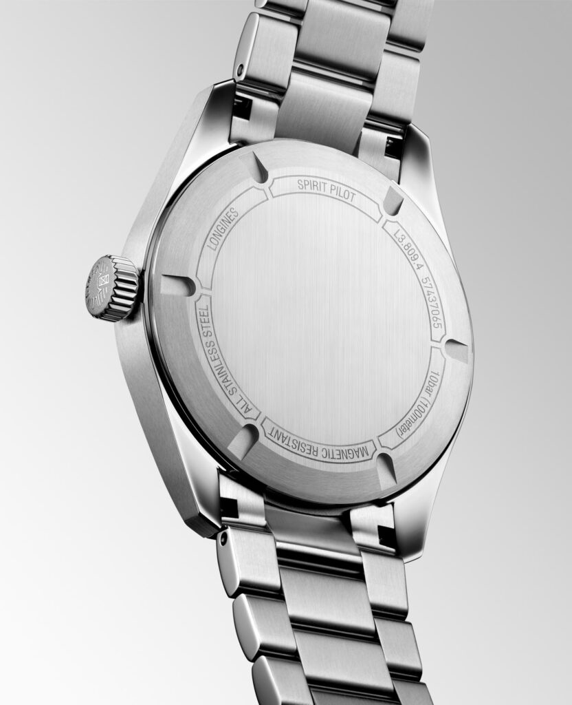 Longines Spirit Pilot 39 mm trasera