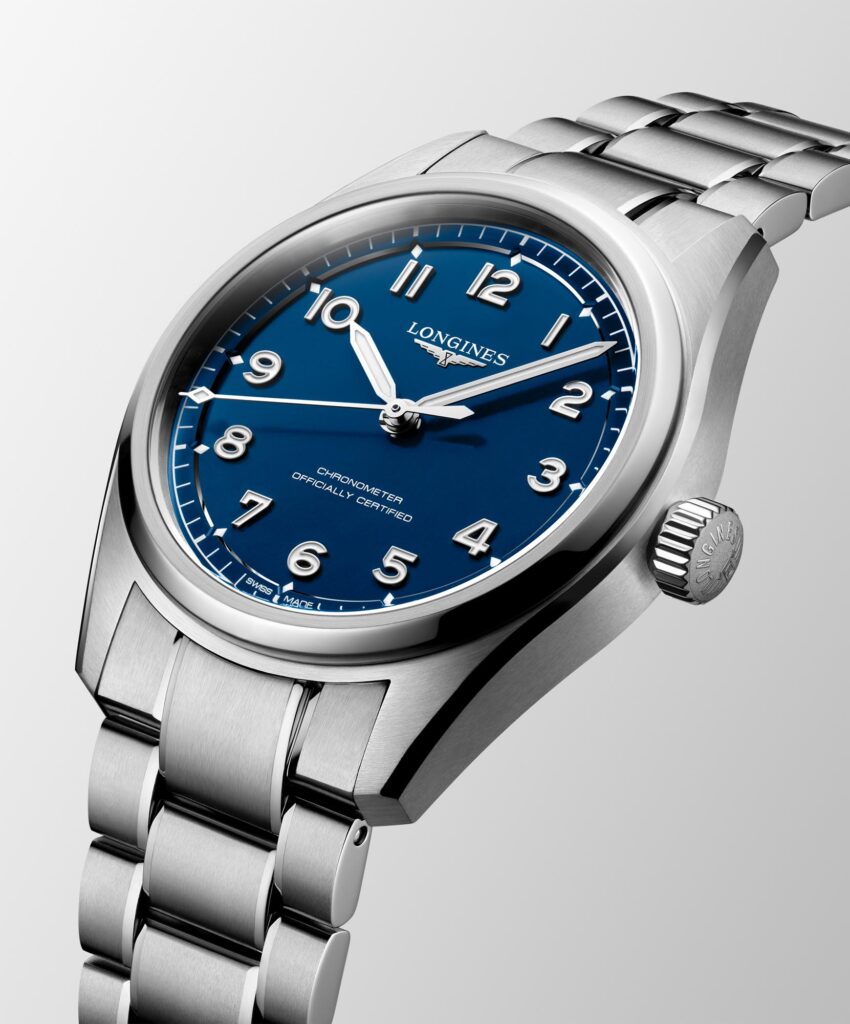 Longines Spirit Pilot 39 mm general con brazalete