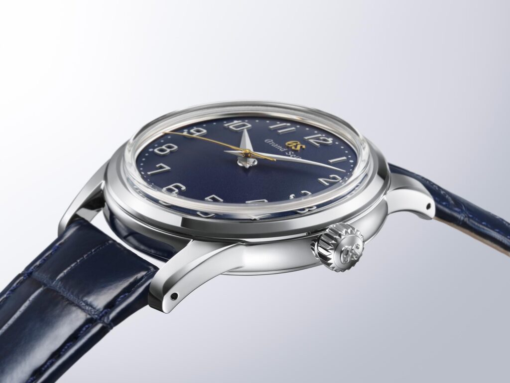 Perfil de la caja de acero del Grand Seiko SBGW325