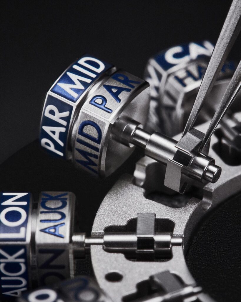 Louis Vuitton Tambour Spin Time detalle calibre