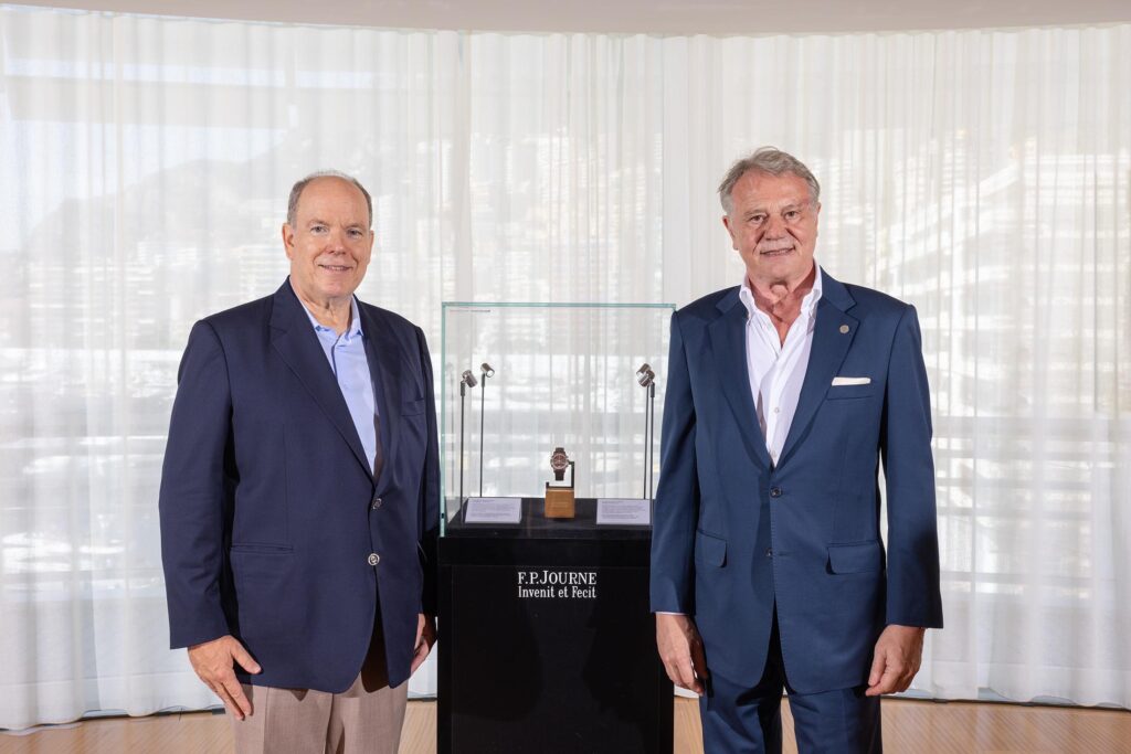 PRincipe de monaco con F.P.Journe