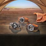 Colección completa de relojes Gallet 200 Aniversario fabricados por Breitling