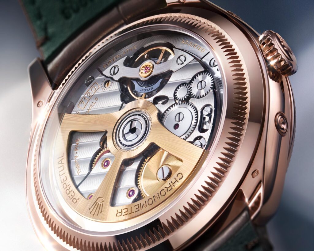 TRASERA DEL Rolex Perpetual Padellone