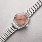 Reloj Oris Big Crown Pointer Date de 29 mm con esfera tono oro rosa y correa de piel