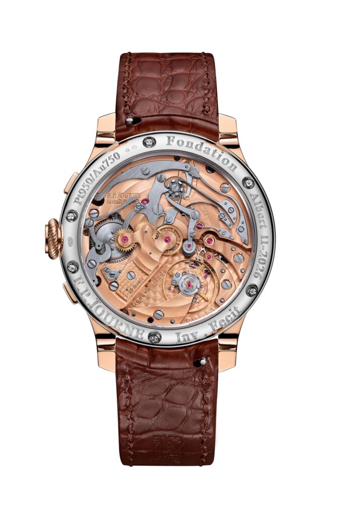 F.P.Journe Chronographe Prince Albert II parte atras