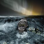 Reloj TUDOR North Flag GMT en acero inoxidable de 40 mm con esfera negra y aguja GMT amarilla