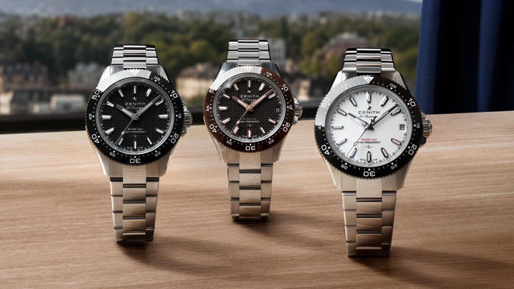 ZENITH Chronomaster Solo Sport black dial with date