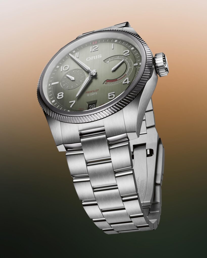 Oris ProPilot Calibre 111 general con esfera verde