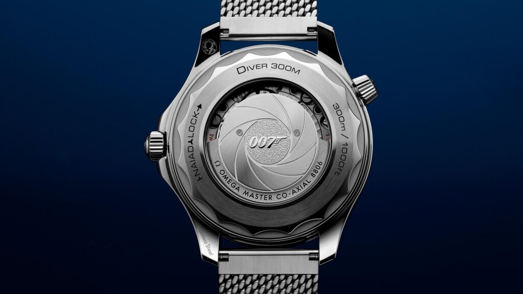 Fondo grabado Gun Barrel OMEGA Seamaster James Bond