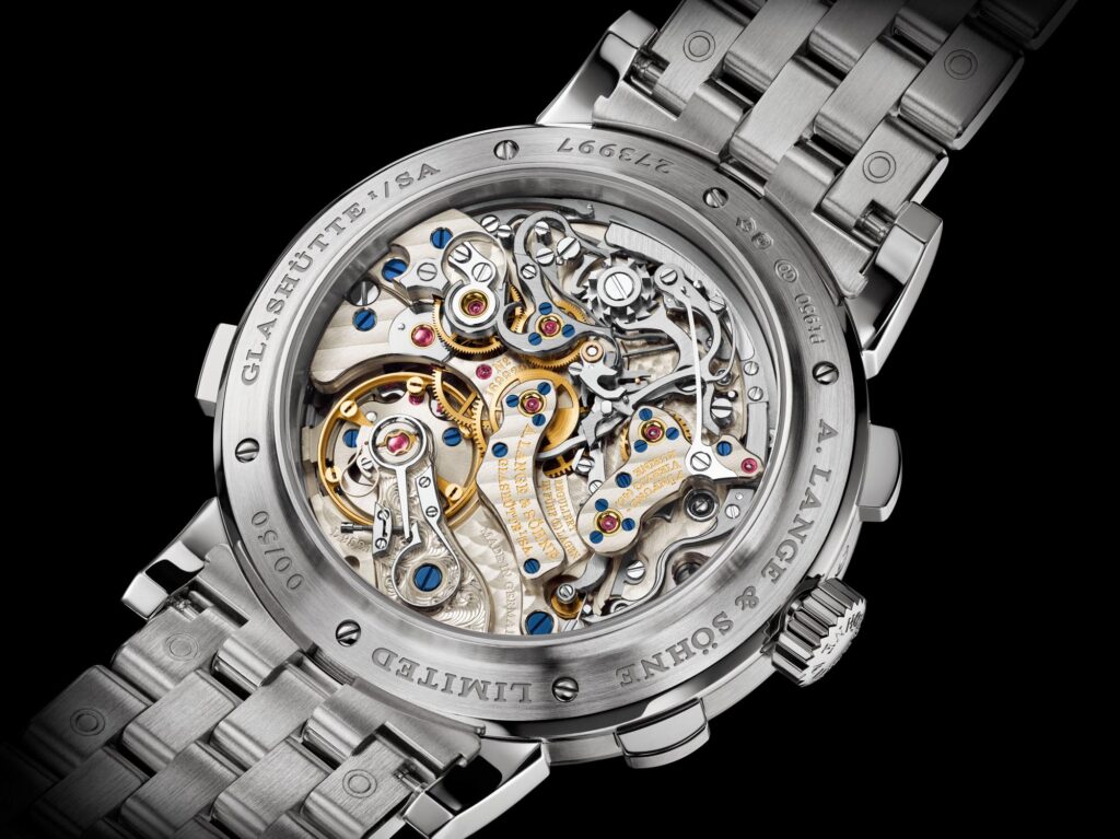 A. Lange & Söhne DATOGRAPH PERPETUO en platino 950 otro detalle trasera