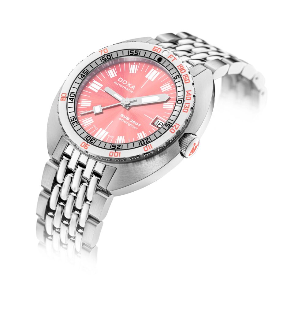 inclinado DOXA SUB 200T Afterglow