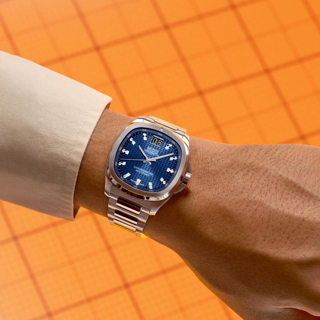 MIDO Multifort TV Big Date Chronometer COSC on the wrist