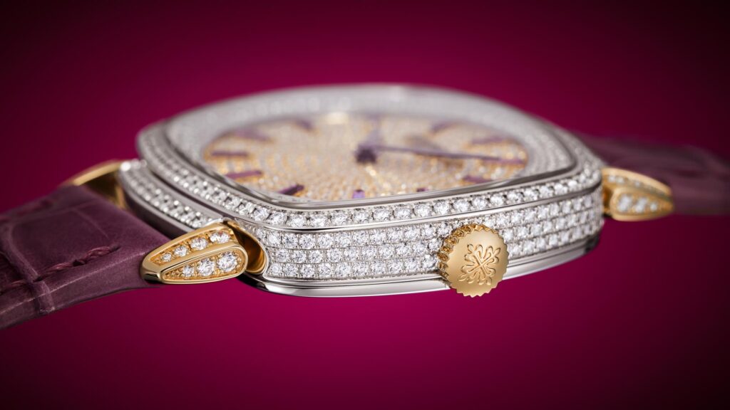 Detalle amatistas Patek Philippe Gondolo Ref. 7043/250GR-001