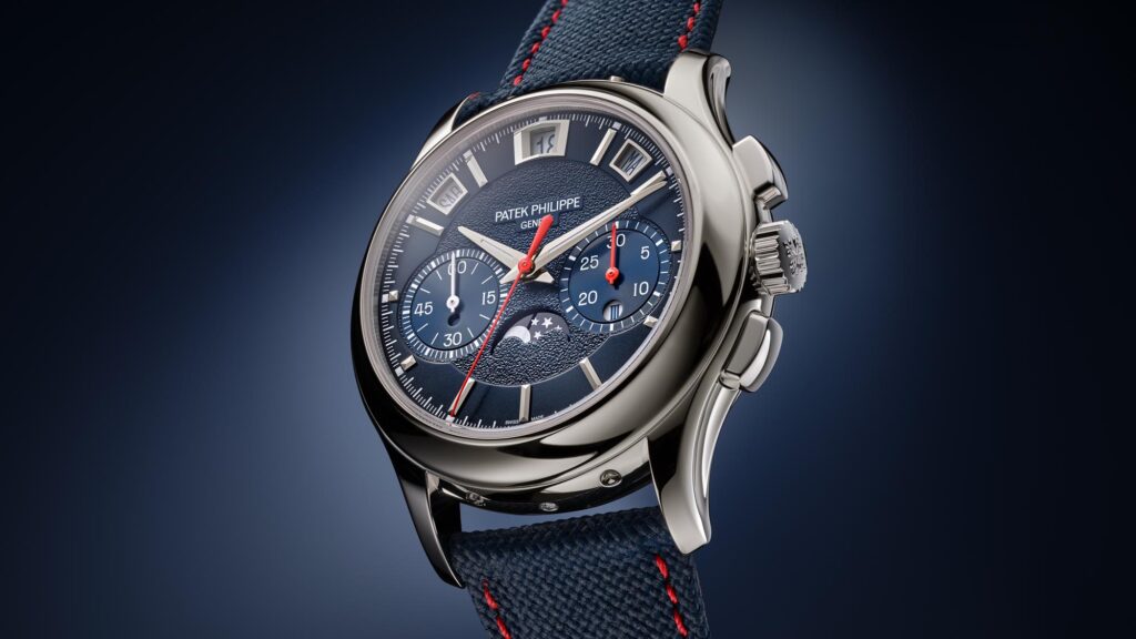 Patek Philippe 5978P-010 cronografo calendario perpetuo instantaneo platino