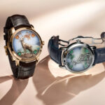 Reloj Vacheron Constantin Métiers d'Art La Leyenda del Zodiaco Chino Año de la Cabra en oro rosa y platino con esfera de esmalte Grand Feu.